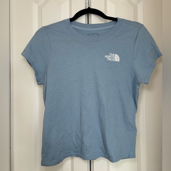 The North Face - Short Sleeve 100% Cotton Women's Blue T-Shirt in Size S - Picture 2 of 7